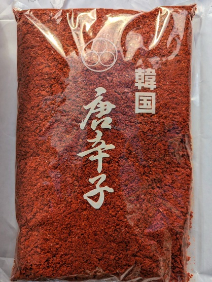 韓国産100%唐辛子粉 (キムチ用）1ｋｇ*10袋「1box価格」 - 卸センター
