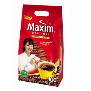 画像: 韓国インスタントコーヒーMaxim オリジナルcoffee mix12g 100個入り